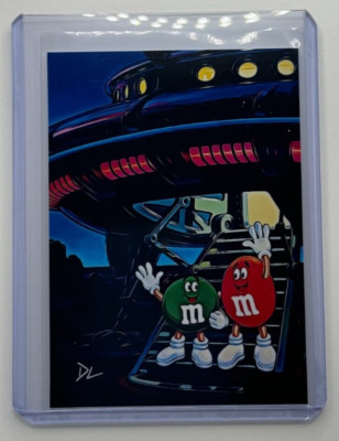 Star Tours Limited Edition Artist Signed ''M&M's At Disneyland'' Card 3/10