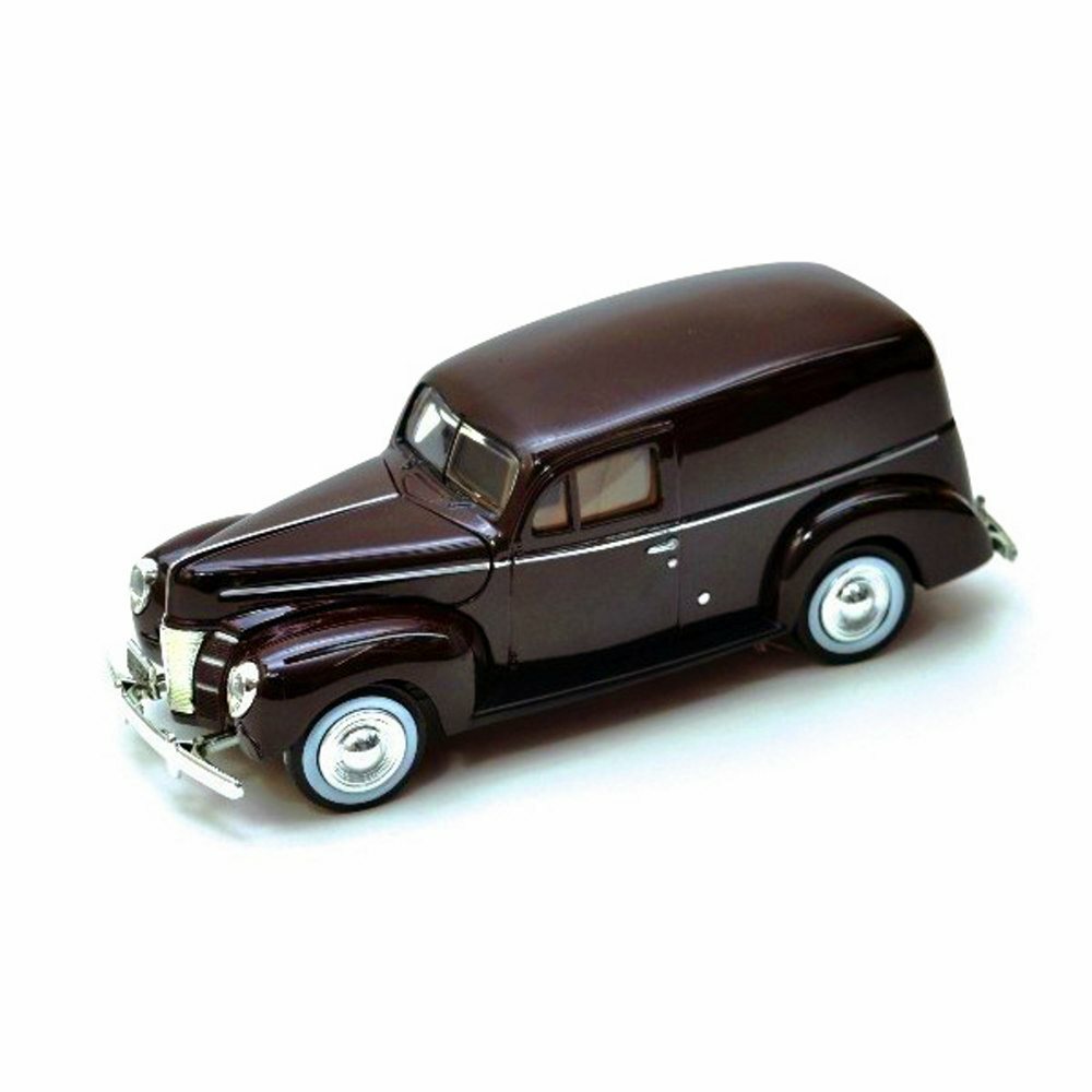 1940 Ford Sedan Delivery Burgundy Motormax 73250 1/24 Scale