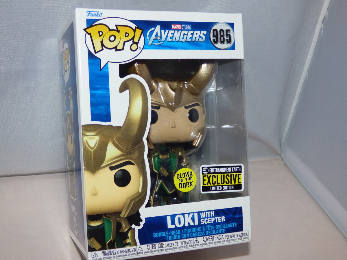 Loki出品 Funko Pop! Vinyl Figure - Marvel #985 - Loki (with Scepter