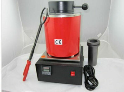 Mini Automatic Jewelry Melting Furnace,Melt Scrap Silver&Gold Pour Bar 1-2kg DS