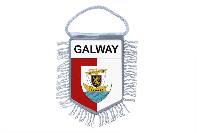 Mini banner flag pennant window mirror cars country banner galway eBay