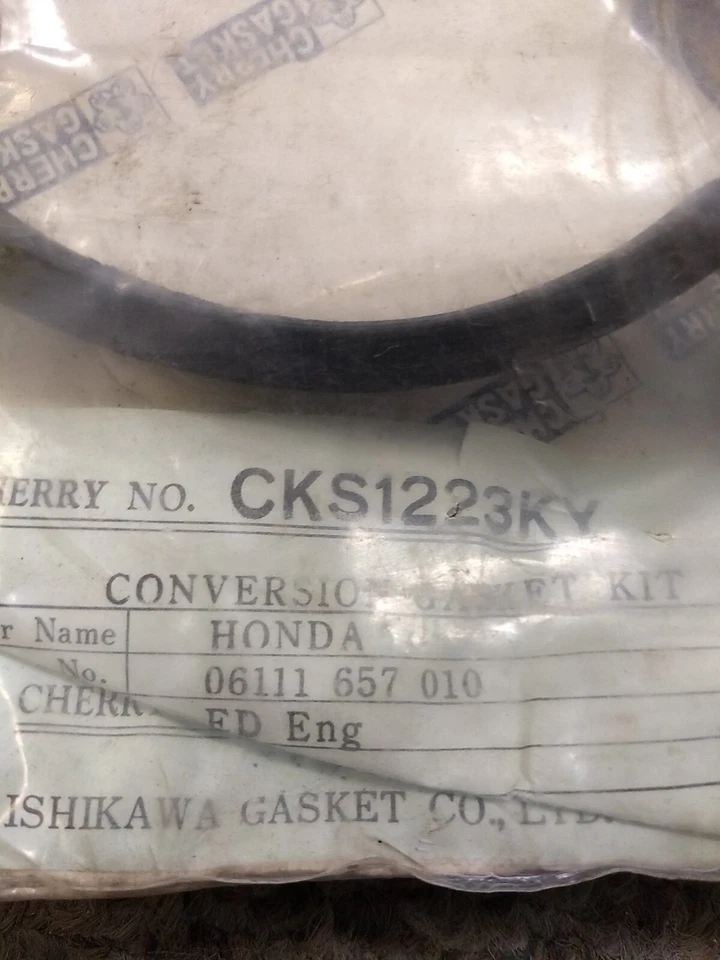 Juego de juntas de cárter de aceite Cherry para Honda Accord Civic 1975-1979 (B190) Foto 2 de 2