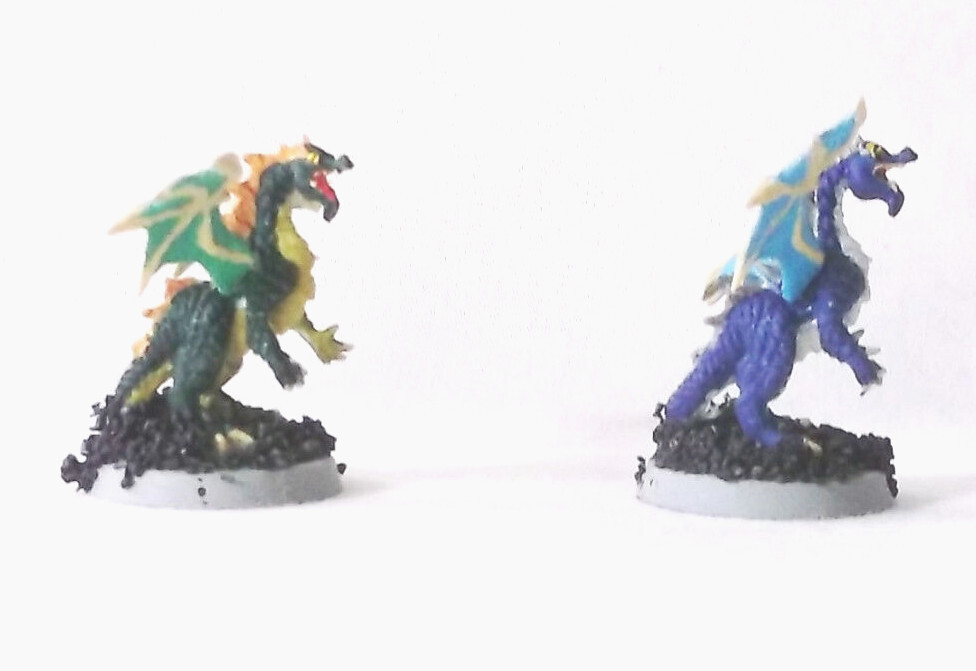 1x DRAGON NOUVEAU NES VERT - BONES REAPER Figurine Miniature Jdr Hatchling 77272 - Foto 3