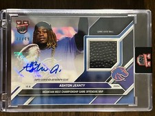 2024-25 Topps Bowman U Now NCAA #53A Ashton Jeanty Boise State Broncos AUTO /49