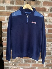 Vineyard Vines Youth Xl 1/4 Zip Lacrosse Fleece Jacket LAX