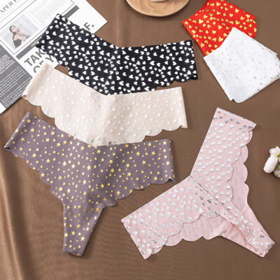 6PCS/LOT Sexy Womens G string Thong Panties Underwear Bikinis Underwear Lingerie