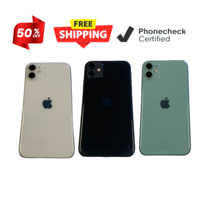 Apple iPhone 11 64GB 128GB Unlocked Verizon At&t GSM Good