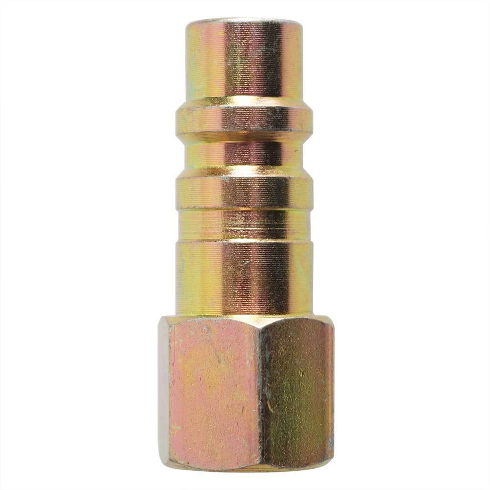 1/2" Industrial Steel Coupler Plug x 3/8" Female NPT- CPH860
