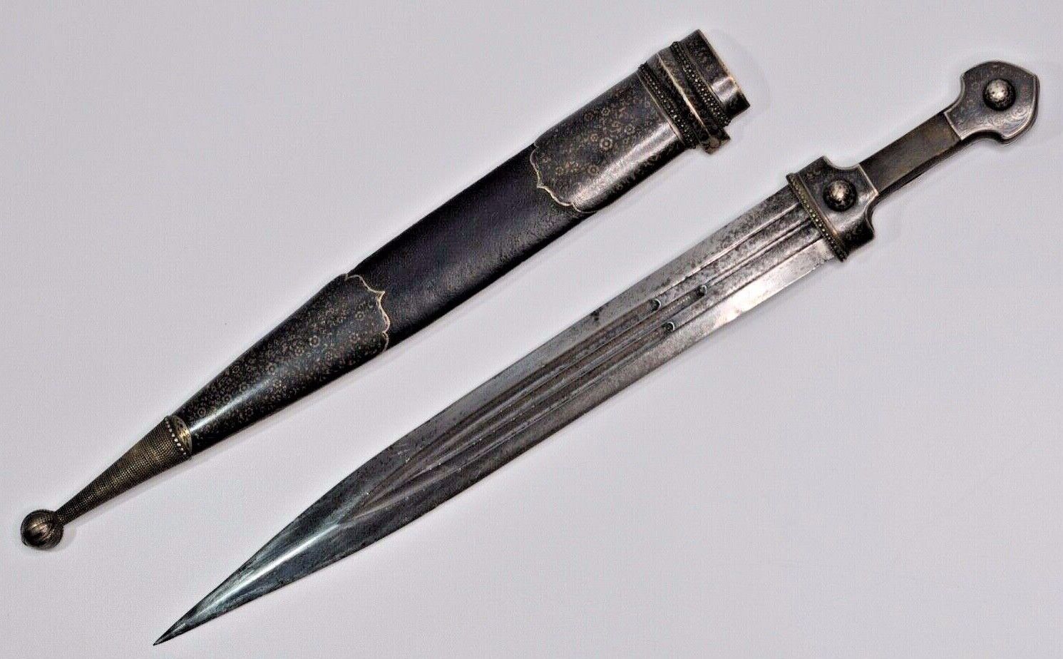 Handmade Caucasian Dagger Forged Sword Georgian Kindjal -  Portugal