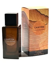 NEW 1 BATH & BODY WORKS CANYON MEN'S COLLECTION COLOGNE 3.4 FL OZ BODY PERFUME