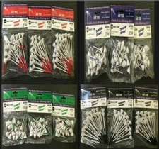 Super Air Tees 3 Packs of 18 Golf Tees Per Pack T40 T50 T60 T80 T90 Martini