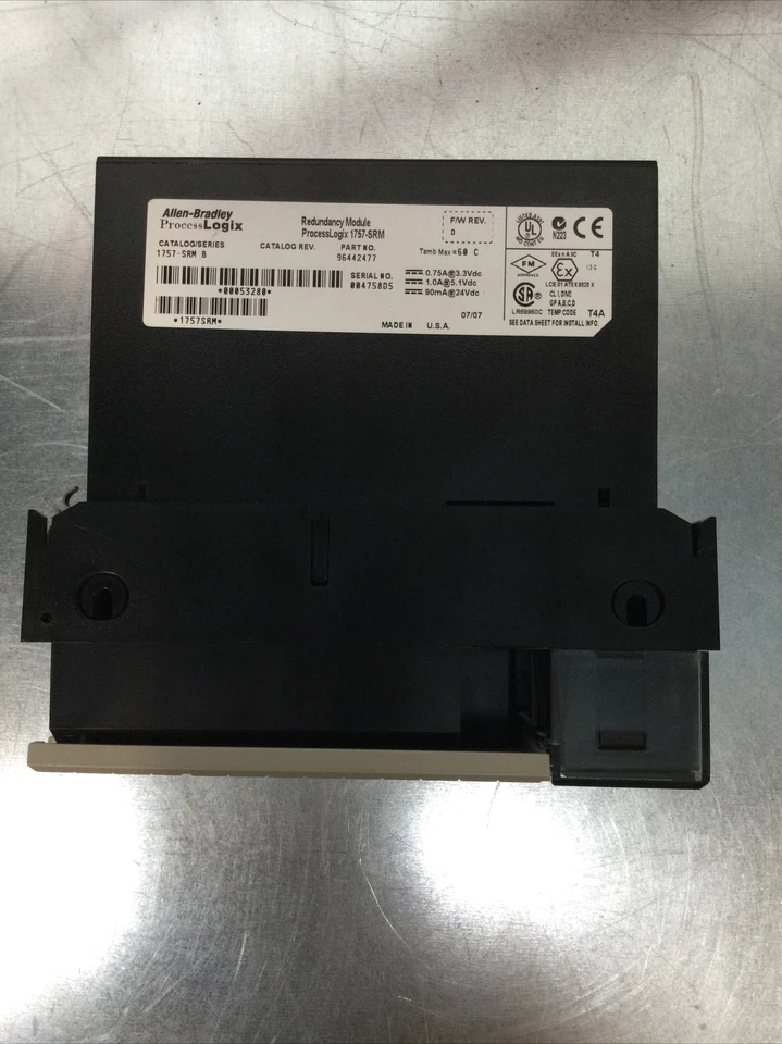 ALLEN BRADLEY 1757-SRM PROCESSLOGIX CONTROLLOGIX SYSTEM REDUNDANCY MODULE,SER.B - Image 4 of 4
