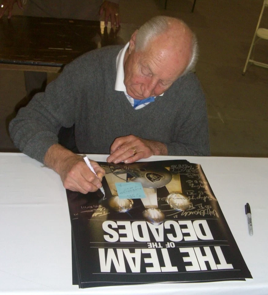 Fred Biletnikoff Jim Otto Willie Brown Ray Guy + Foto firmada de los Raiders 16x20 automática Foto 4 de 4