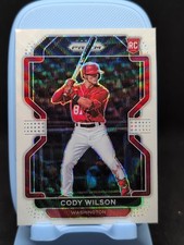 2022 Panini Prizm - Cody Wilson #94 White Wave Prizm (RC)