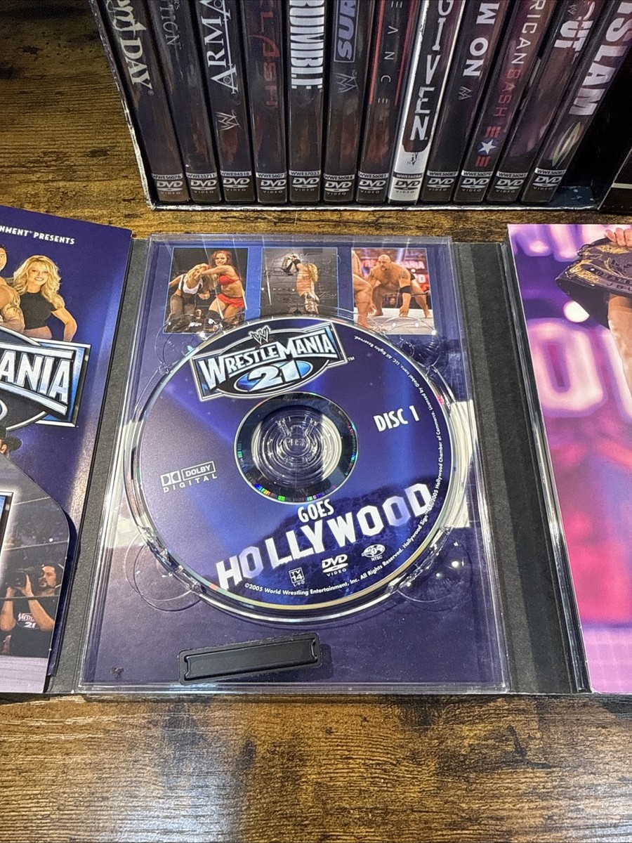WWE - 2005 Collectors Edition Box Set (DVD, 2006, 15-Disc Set) for