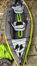 2-Person Inflatable Itwit Décathlon Kayak Canoe With Pump, Paddles, Safe Jacket
