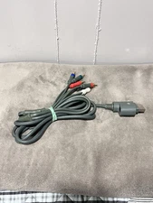 Official Microsoft Xbox 360 Audio Video AV Component HD Cable Cord! ~ Authentic!
