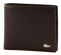 Lacoste FG Billfold & Coin M GeldböRse Coffee Bean Dunkelbraun Neu