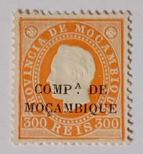 Mozambique Company Stamp, 1892, sc#9, Unused, NG, Embossed