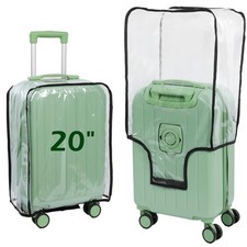 Luggage Cover PVC Clear Luggage Covers Protector Thicken Transparent Waterpro...