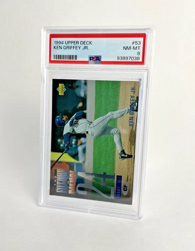 1994 Upper Deck Ken Griffey Jr #53 PSA 8