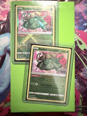 Radiant Venusaur 004/078 Pokemon Pokemon GO Radiant Rare