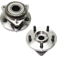 Wheel Hubs For 1990-1999 Jeep Wrangler Front Left & Right With Bearing