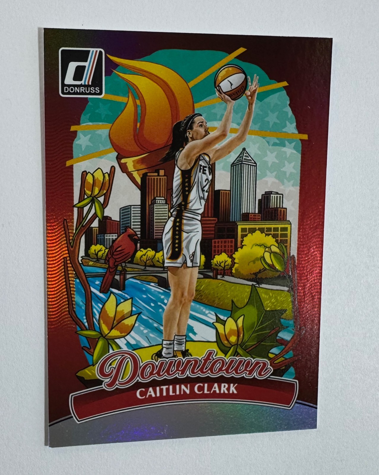 2025 Panini WNBA Donruss Caitlin Clark True Downtown No. 3 SSP ULTRA RARE HIT