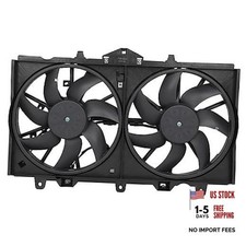 Engine Radiator Condenser Cooling Fan Assembly Compatible with Infiniti