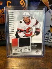ALEX DeBRINCAT AUTHENTIC FABRICS JERSEY 2022-23 UD SP GAME USED #AF-AD