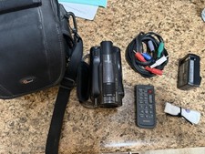 Sony HDR-XR500V 120 Camcorder - Black Camera Bag Mint