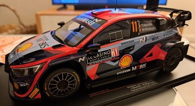 HYUNDAI i20 New WRC Rallye Monte Carlo 2023 WM #11 Neuville IXO RAR 1:18 in OVP 