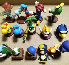 Super Mario Choco Egg Figures Lot 14pcs Mario Luigi Yoshi Secret