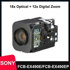 Original SONY FCB-EX490E FCB-EX490EP 18x Optical Zoom CCTV Block Camera Module