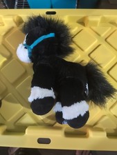 Black Breyer Horse Aurora Plush Bridle Buddies Small Super Soft Stuffed Gift 11"