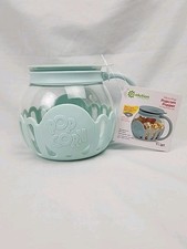 3-in-1 Microwave Popcorn Popper with Temperature Safe Glass  Butter Melting Lid