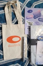 *Rare* Dubai Museum  Of The Future Calligraphy SXSW 2025 mini kit with mini bag