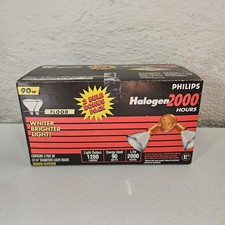 Philips 90WPAR38 Halogen Flood Light Bulbs 2-...