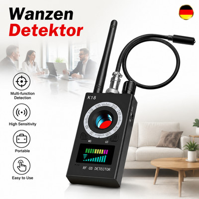 Kamera Finder 1MHz-8000MHz Wanzen Detektor Magnetischer Detector Anti-Spy Büro