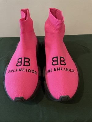 Balenciaga Speed Trainer Sneaker Size 9 Brand New PINK