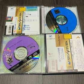 Tokimeki Memorial with obi: Aya's Love Song: Iridescent Youth Sega Saturn #f7edf