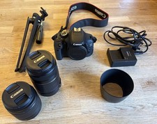 Canon EOS 600D Digital SLR Camera Bundle With Two Lenses And Accessories