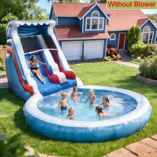 24FT Giant Commercial PVC Inflatable Water Slide Bounce House Pool NO BLOWER