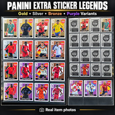 PANINI FIFA WORLD CUP 2026 – EXTRA STICKERS LEGENDS 🇧🇷