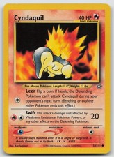 Pokemon Card Cyndaquil (56) Common Neo Genesis 056/111