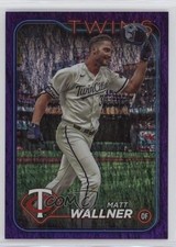 2024 Topps Series 1 Purple Holofoil 178/799 Matt Wallner #91 ms9