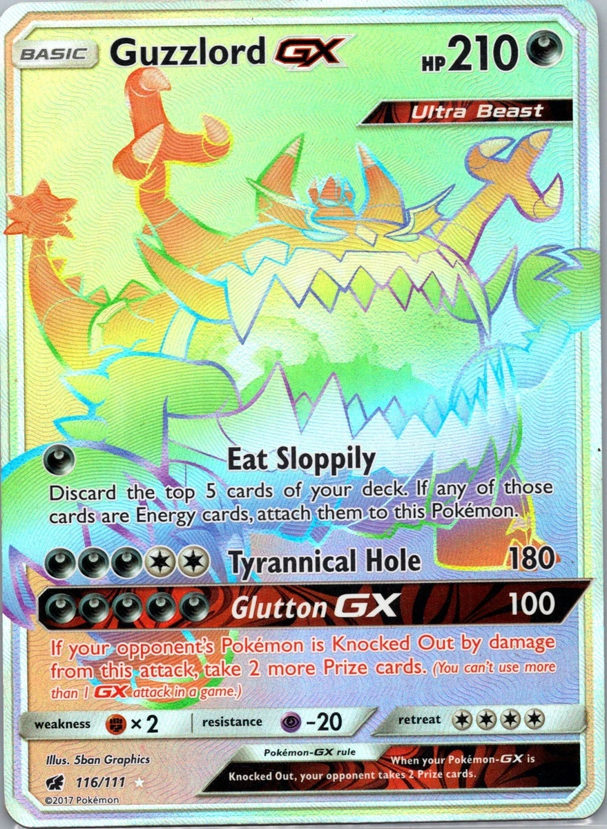Guzzlord GX Pokémon TCG Cards for sale | eBay