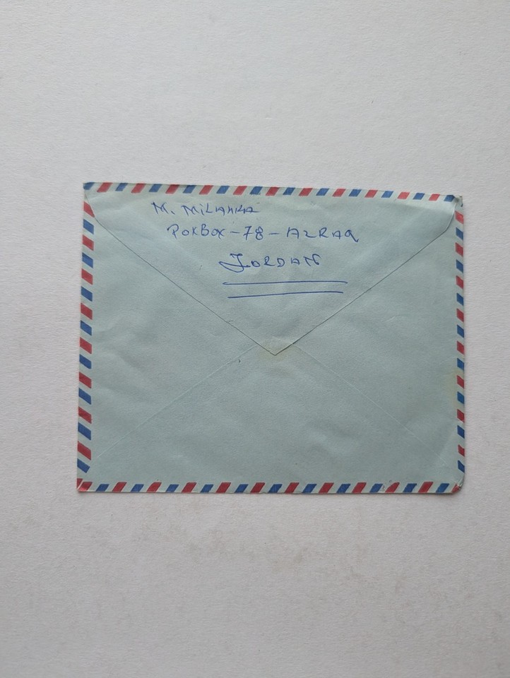 Jordanien Beleg Luftpostbrief Airmail Flugpost | eBay.de