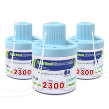 Toilet Bowl Cleaners Blue Cleaner Tablets in Bottle Deep Cleaning Septic Safe...