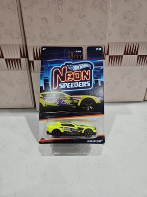 Hot Wheels Neon Speeders Rally Cat 7:8   BUY 2 GET 1 FREE   SHIPPED,  R